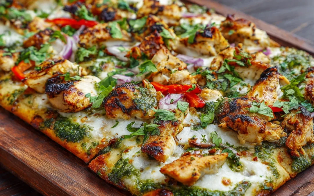 Easy Chicken Caprese Flatbread (Ready in 30 Minutes!)