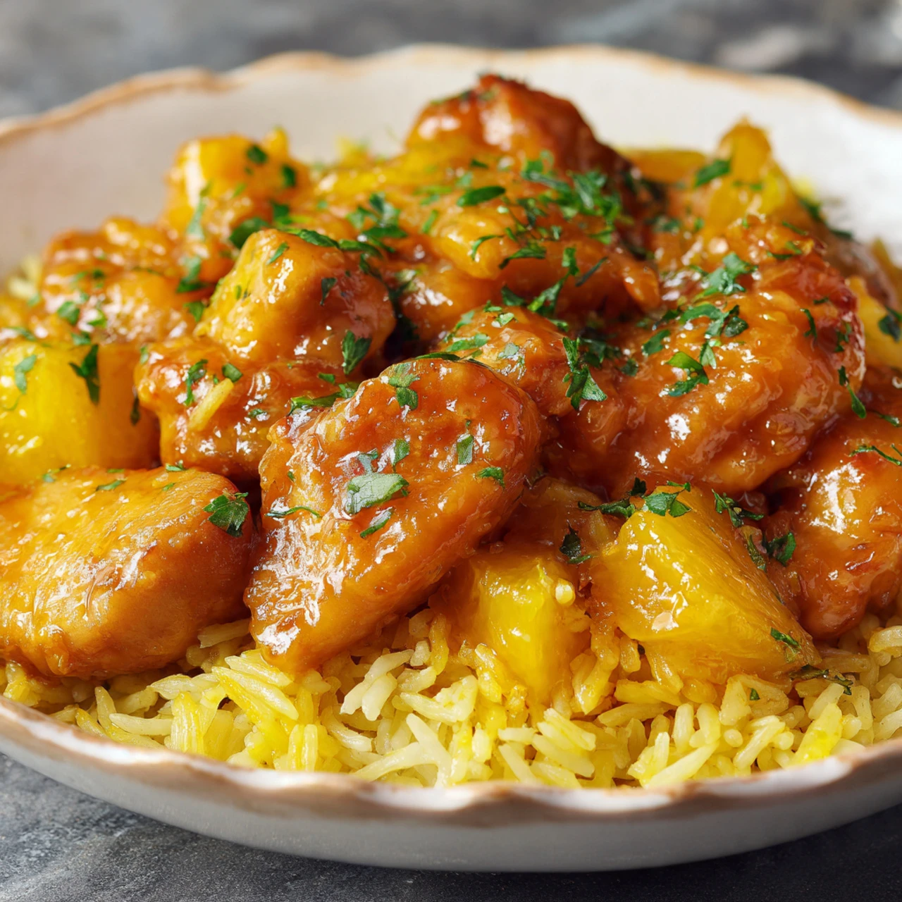 Easy Pineapple Chicken And Rice Recipe Tropical Twist Pineapple Chicken Rice Recipe