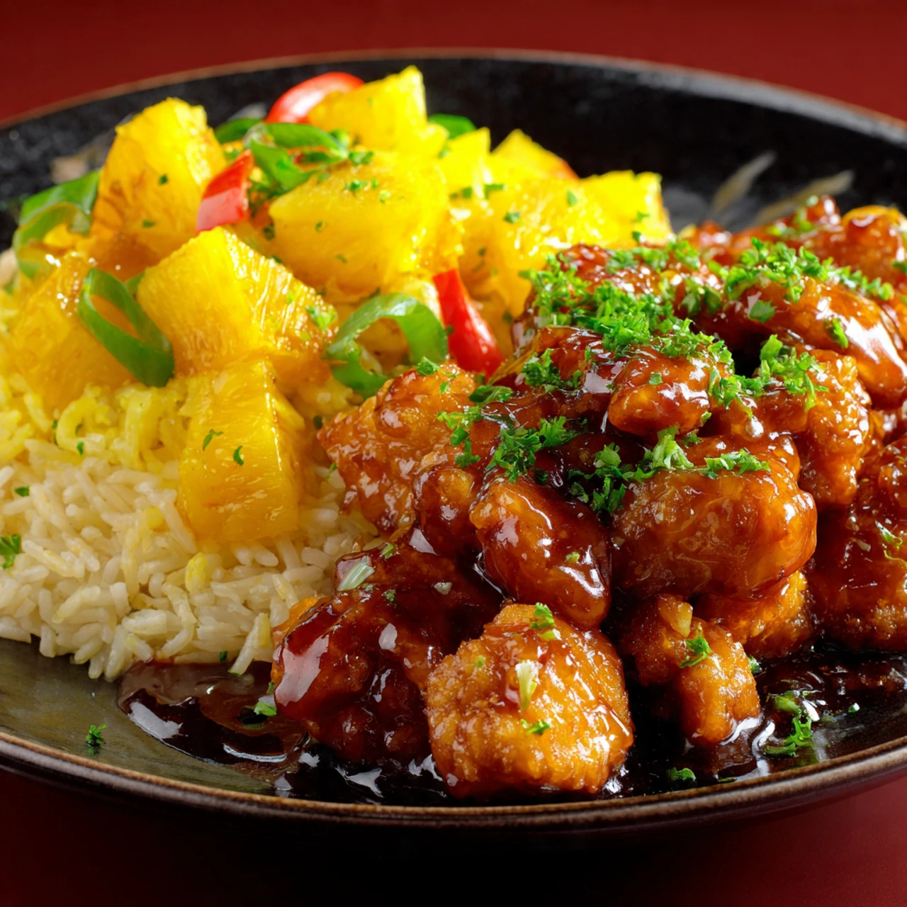 Easy Pineapple Chicken And Rice Recipe Tropical Twist Pineapple Chicken Rice Recipe