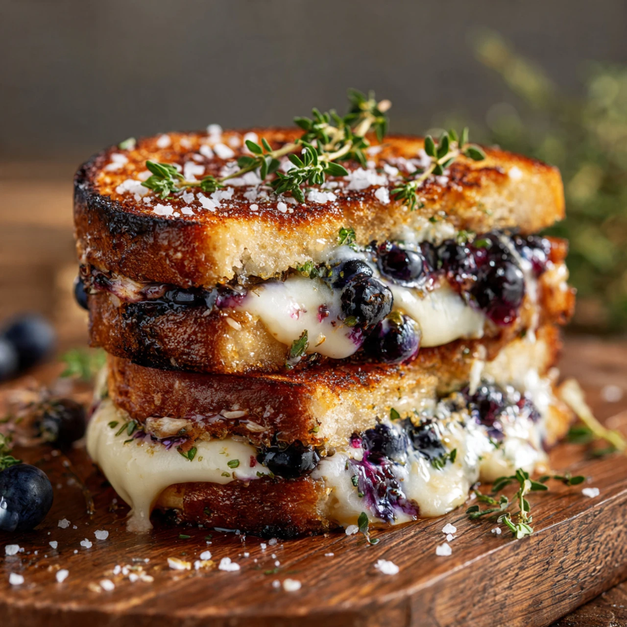 Gourmet Blueberry Grilled Cheese Gourmet Blueberry Grilled Cheese