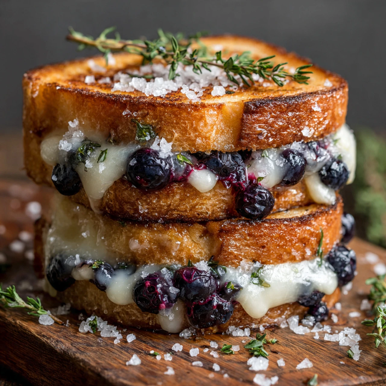 Gourmet Blueberry Grilled Cheese Gourmet Blueberry Grilled Cheese