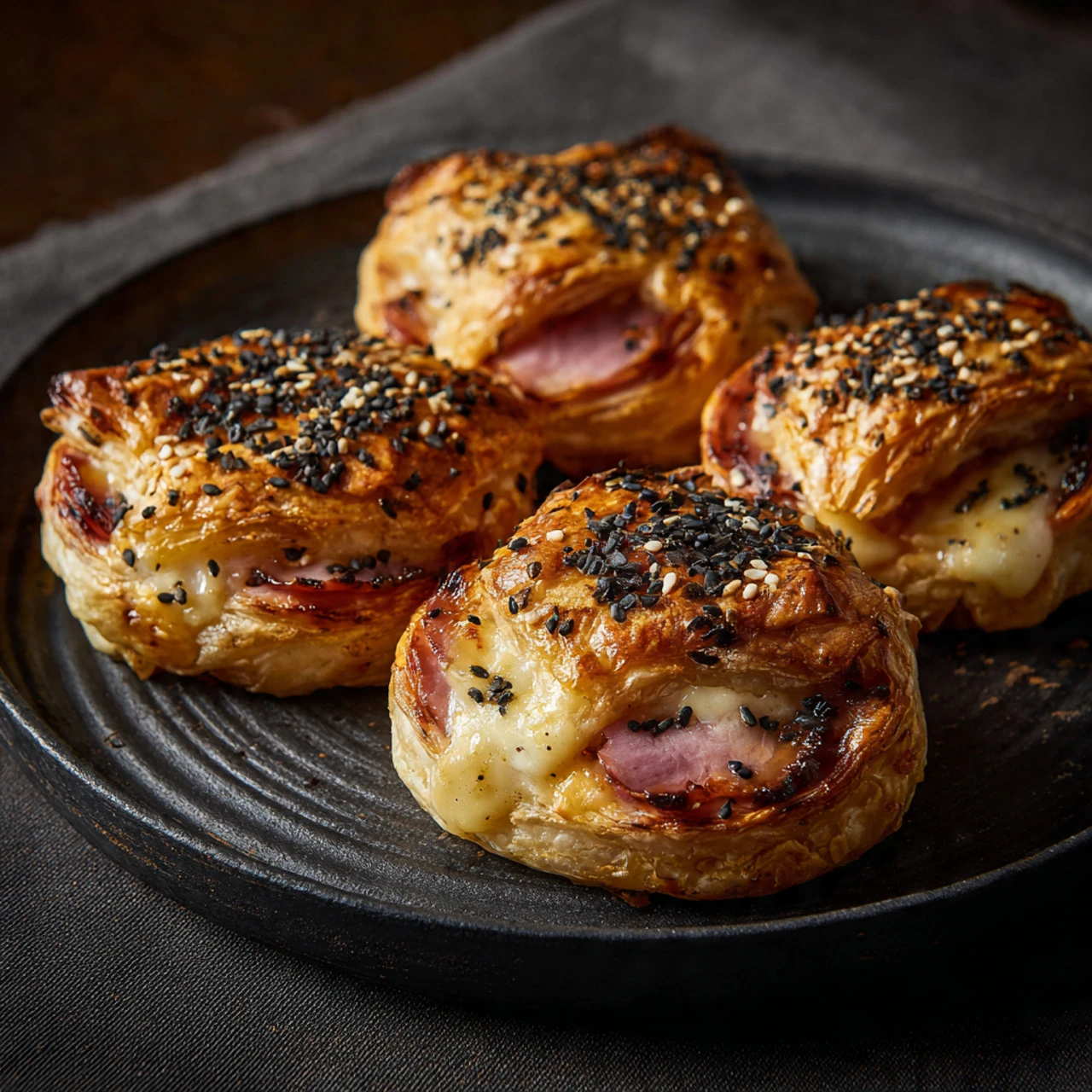 Ham And Cheese Puff Pastry Sticks Ham Cheese Puff Pastry Sticks