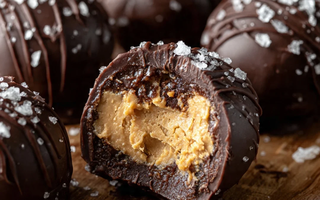 Healthy Frozen Peanut Butter Greek Yogurt Bites