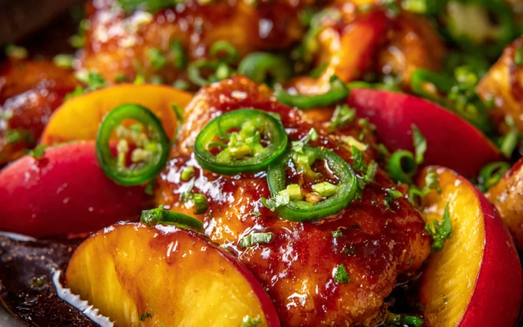Jalapeno Peach Chicken