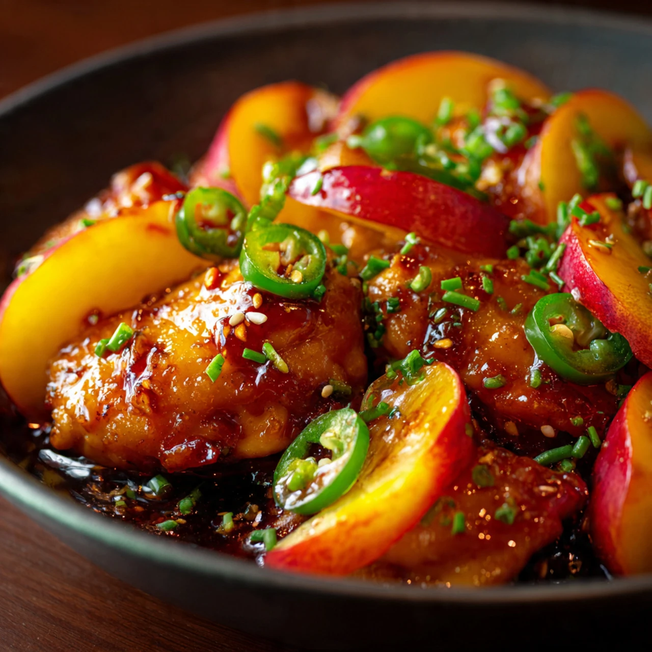 Jalapeno Peach Chicken Jalapeno Peach Chicken