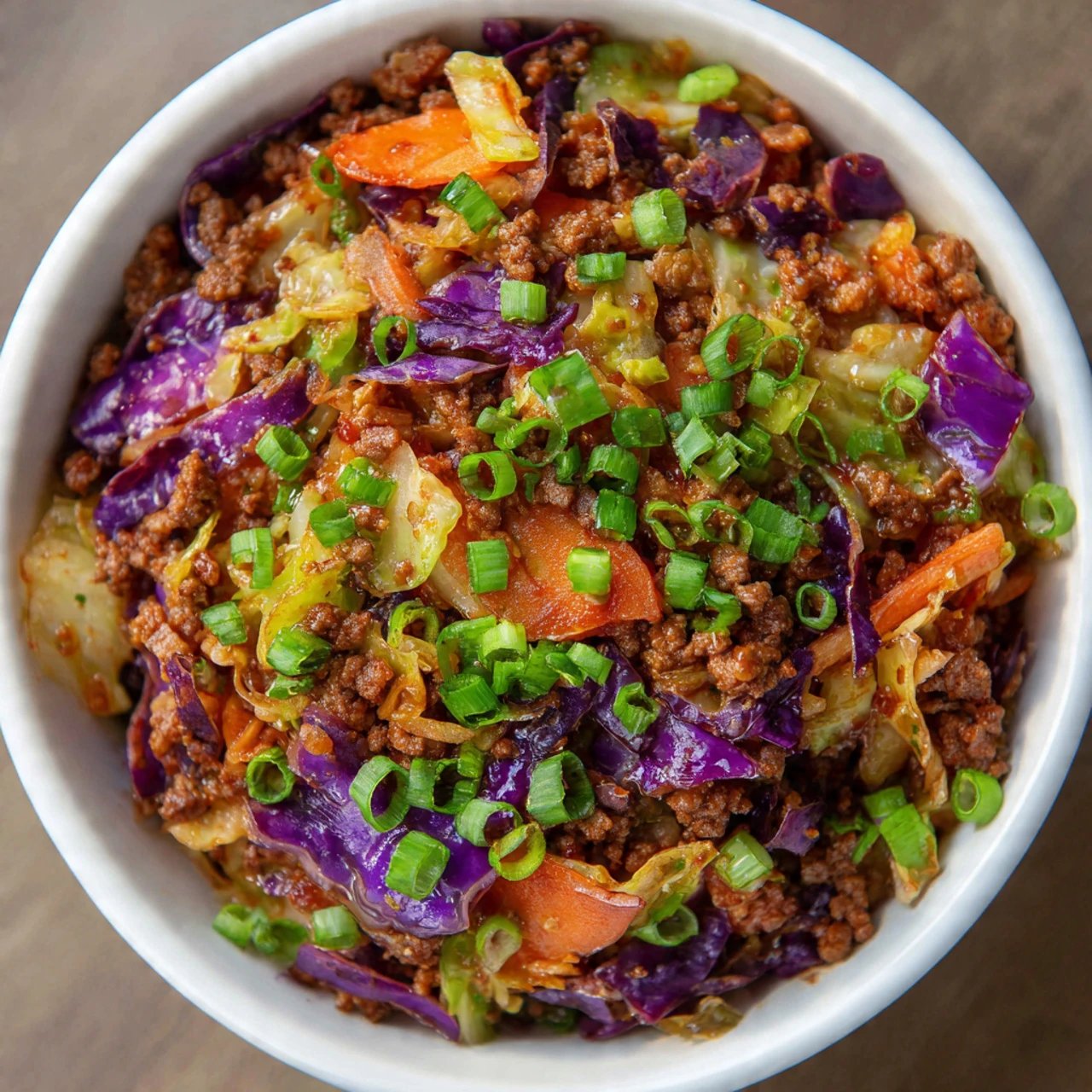 Low-Carb Easy To Make Egg Roll In A Bowl Lowcarb Make Egg Roll Bowl