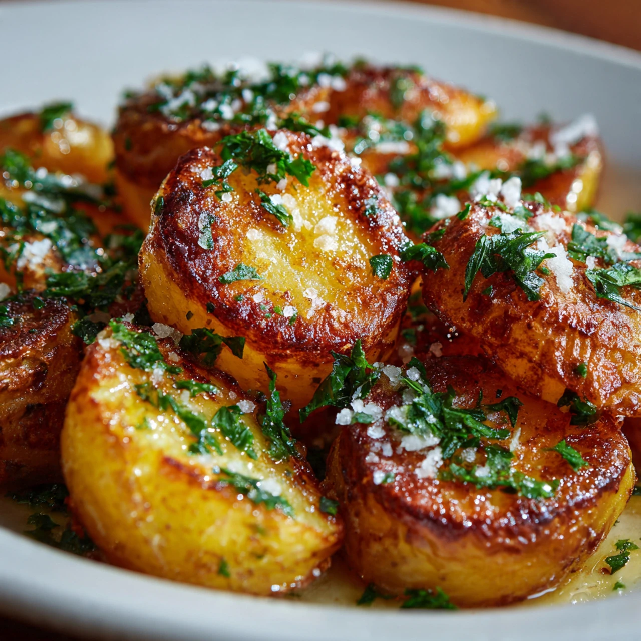 Make Truly Crispy Greek Potatoes With Lemon Flavor Make Truly Crispy Greek Potatoes Lemon Flavor