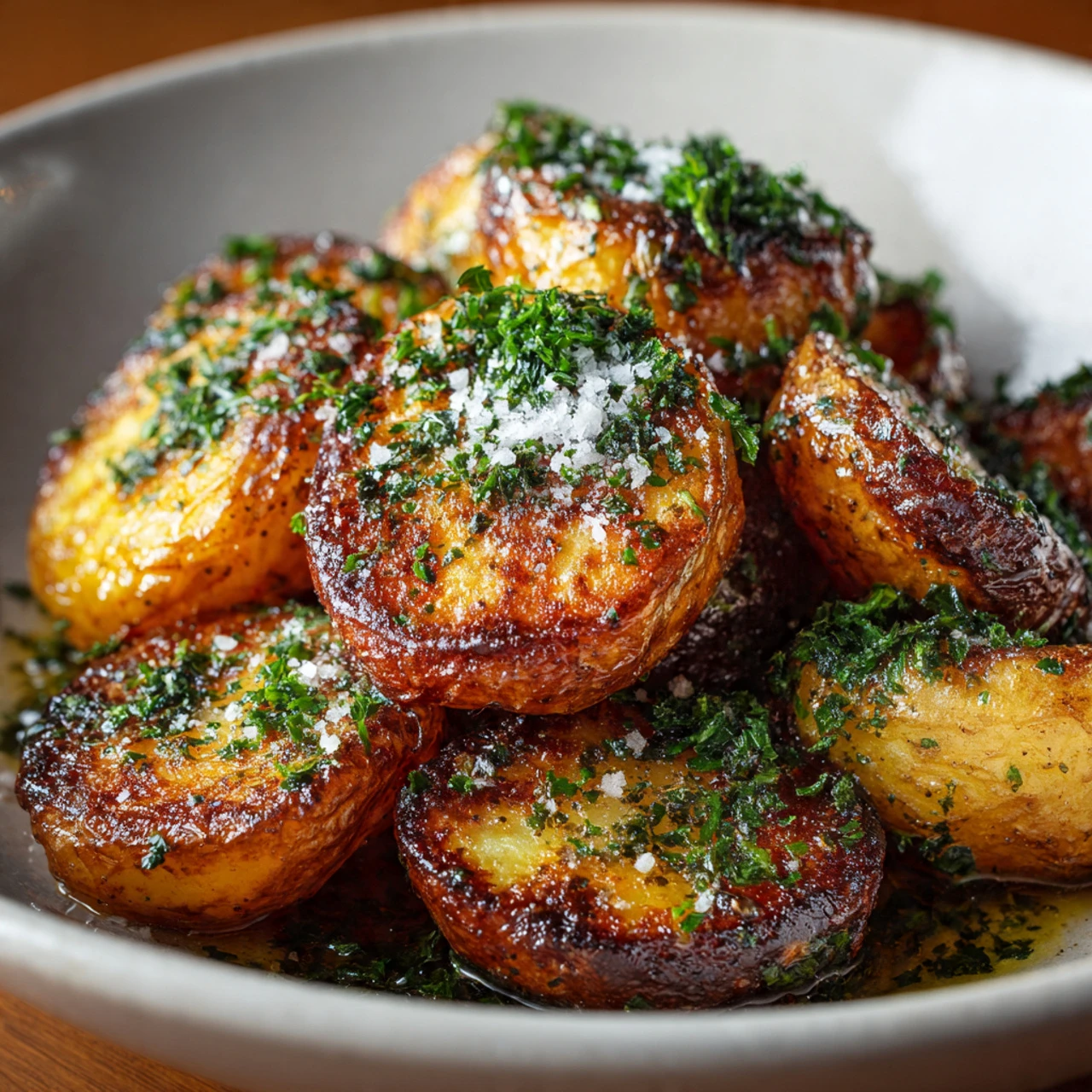 Make Truly Crispy Greek Potatoes With Lemon Flavor