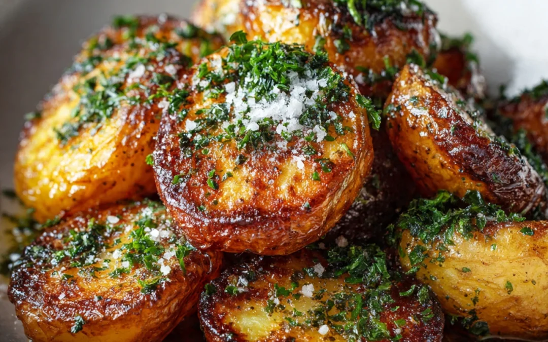 Make Truly Crispy Greek Potatoes With Lemon Flavor