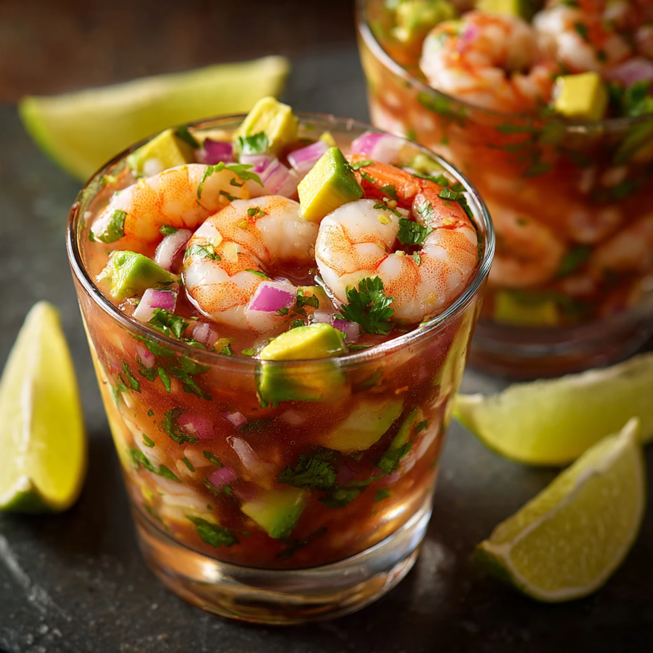 Mexican Shrimp Cocktail Zesty Style