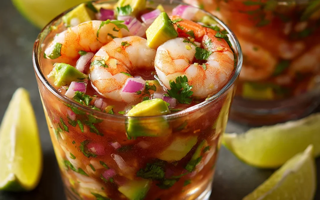 Mexican Shrimp Cocktail Zesty Style