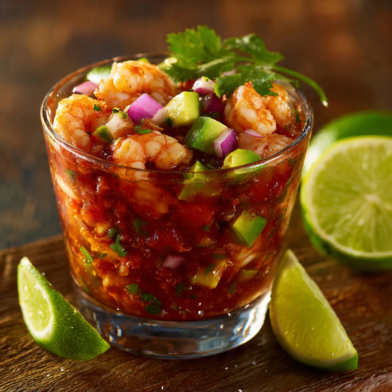 Mexican Shrimp Cocktail Zesty Style Mexican Shrimp Cocktail Zesty Style