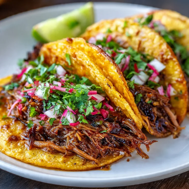 Mexican Tacos Made In A Crock Pot Slow Cooker Birria Tacos Recipe Delicious Mexican