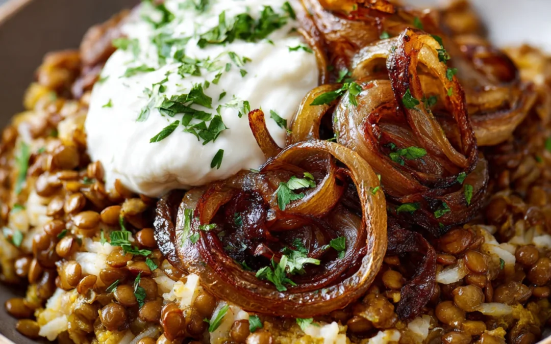 Middle Eastern Mujadara Recipe