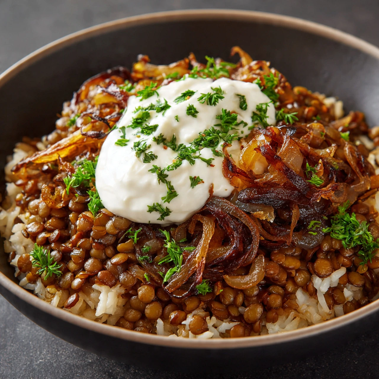 Middle Eastern Mujadara Recipe Middle Eastern Mujadara Recipe