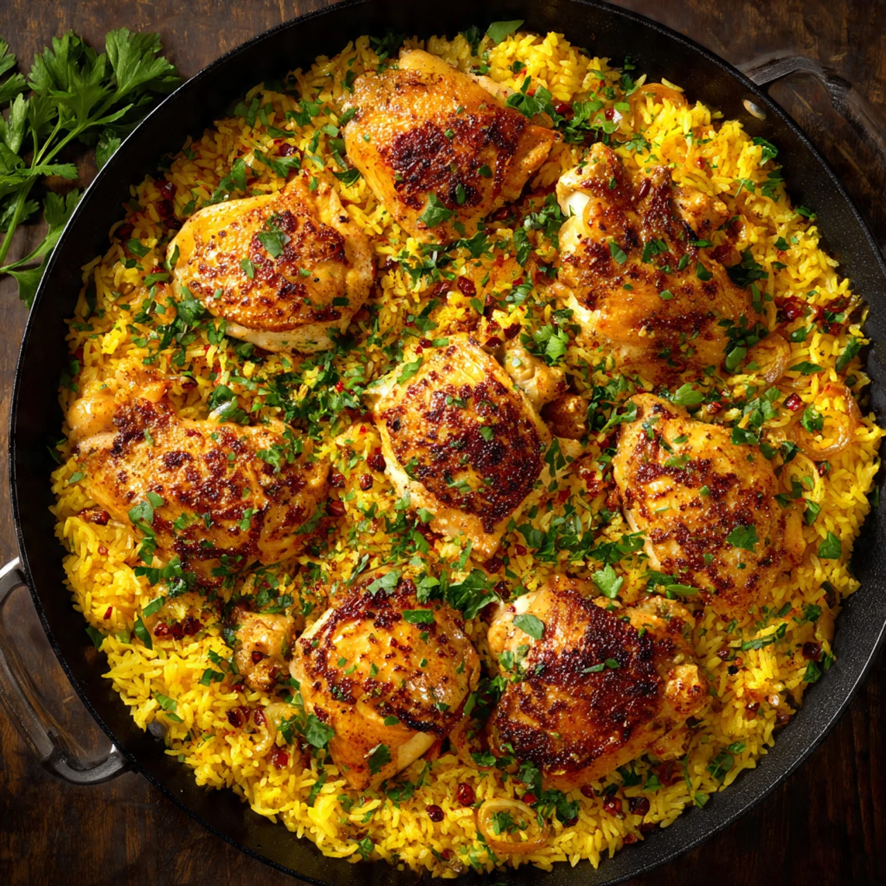 Moroccan Chicken & Rice Moroccan Chicken Rice