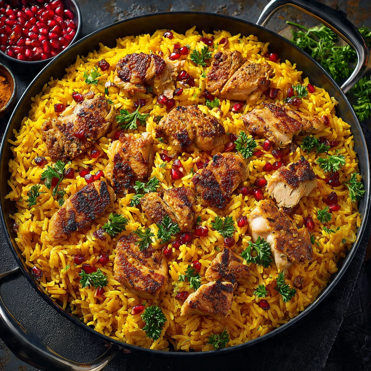 Moroccan Chicken & Rice Moroccan Chicken Rice