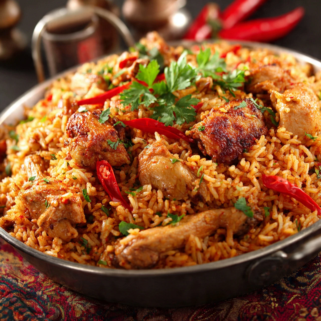 Nando’s Portuguese Chicken & Rice Nandos Portuguese Chicken Rice Onepot