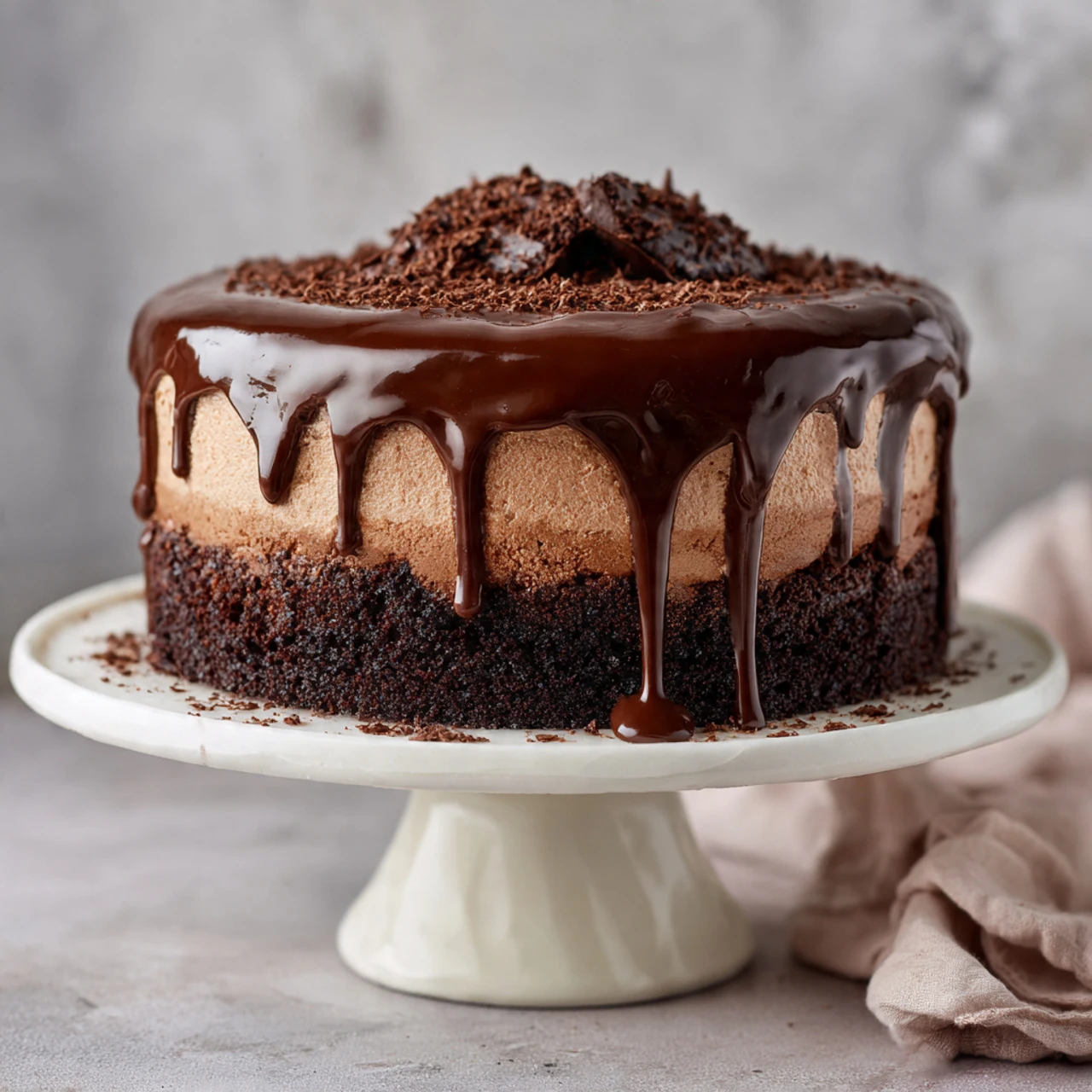 Neapolitan Cake (Chocolate – Strawberry – Vanilla)