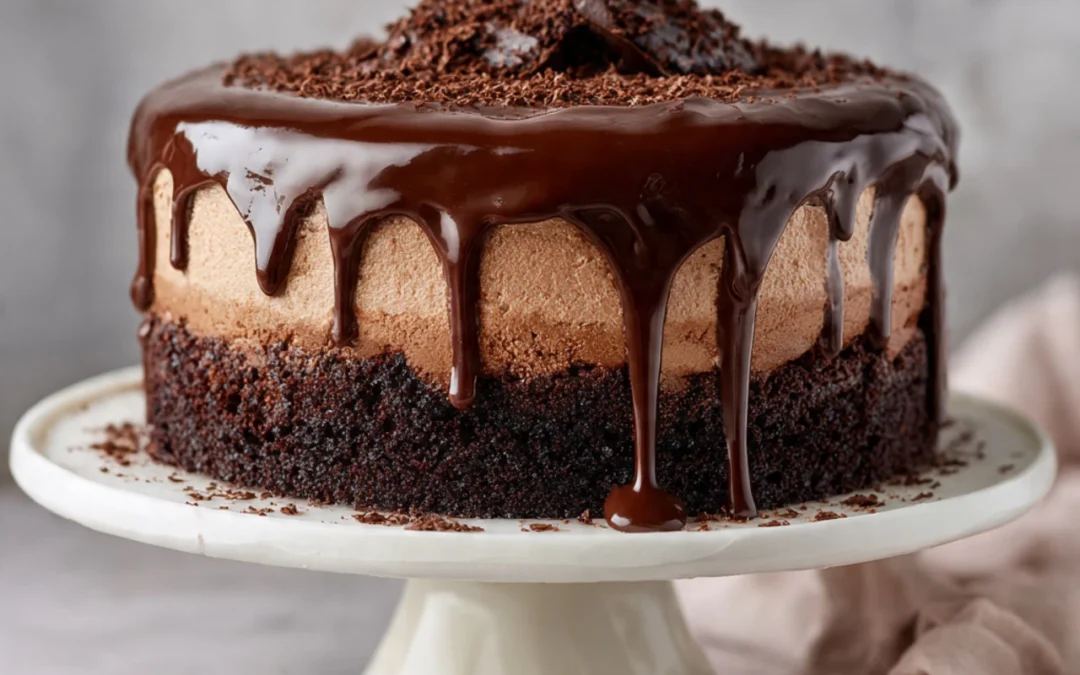 Neapolitan Cake (Chocolate – Strawberry – Vanilla)