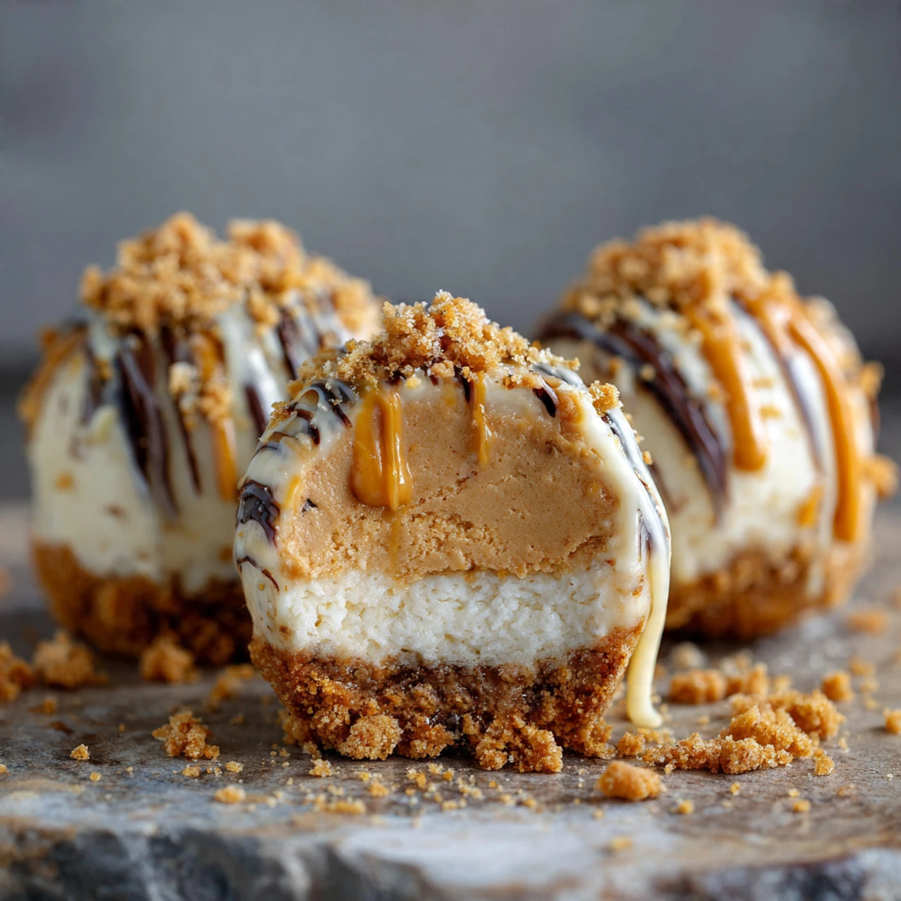 No-Bake Peanut Butter Cheesecake Balls Nobake Peanut Butter Cheesecake Balls