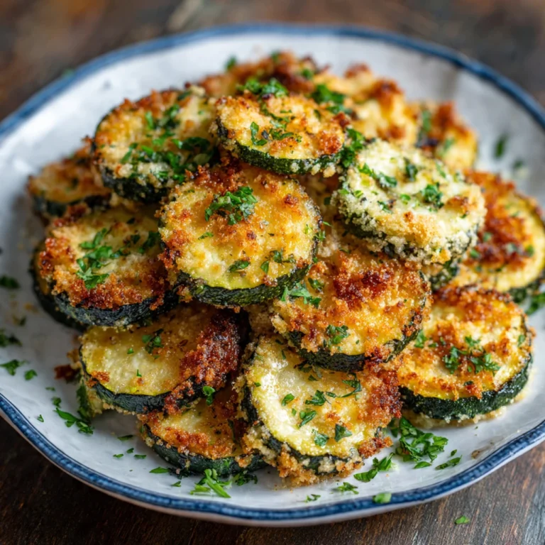 Oven-Crisped Zucchini Slices Ovencrisped Zucchini Slices