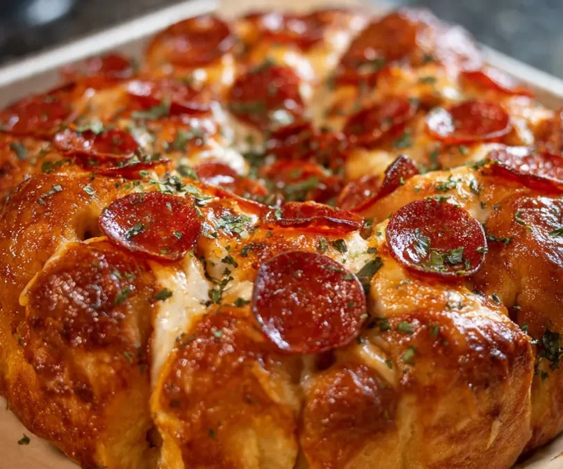 Pizza Monkey Bread Pepperoni