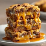 Salted Caramel Chocolate Chip Cookie Bars Salted Caramel Chocolate Chip Cookie Bars