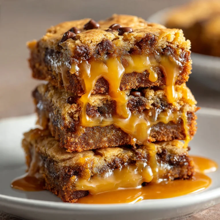 Salted Caramel Chocolate Chip Cookie Bars Salted Caramel Chocolate Chip Cookie Bars