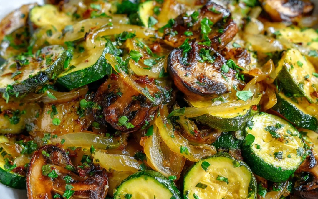 Easy and Delicious Sauteed Zucchini Mushrooms and Onions Recipe for Busy Cooks