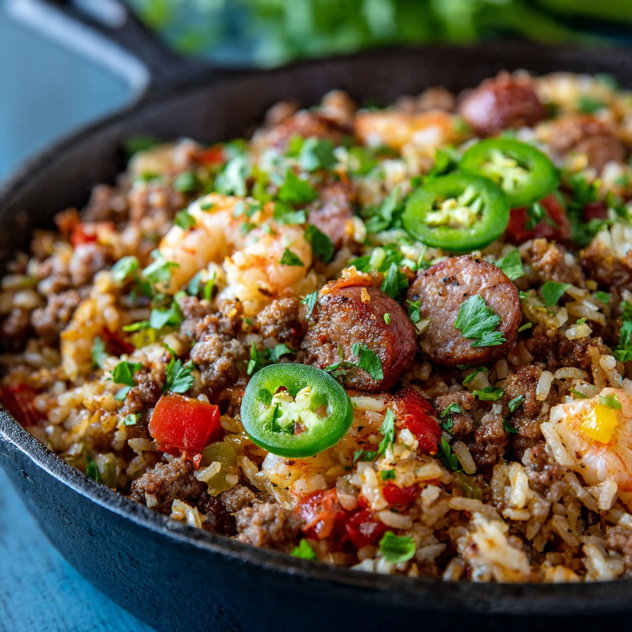 Shrimp Dirty Rice Skillet Shrimp Dirty Rice Skillet