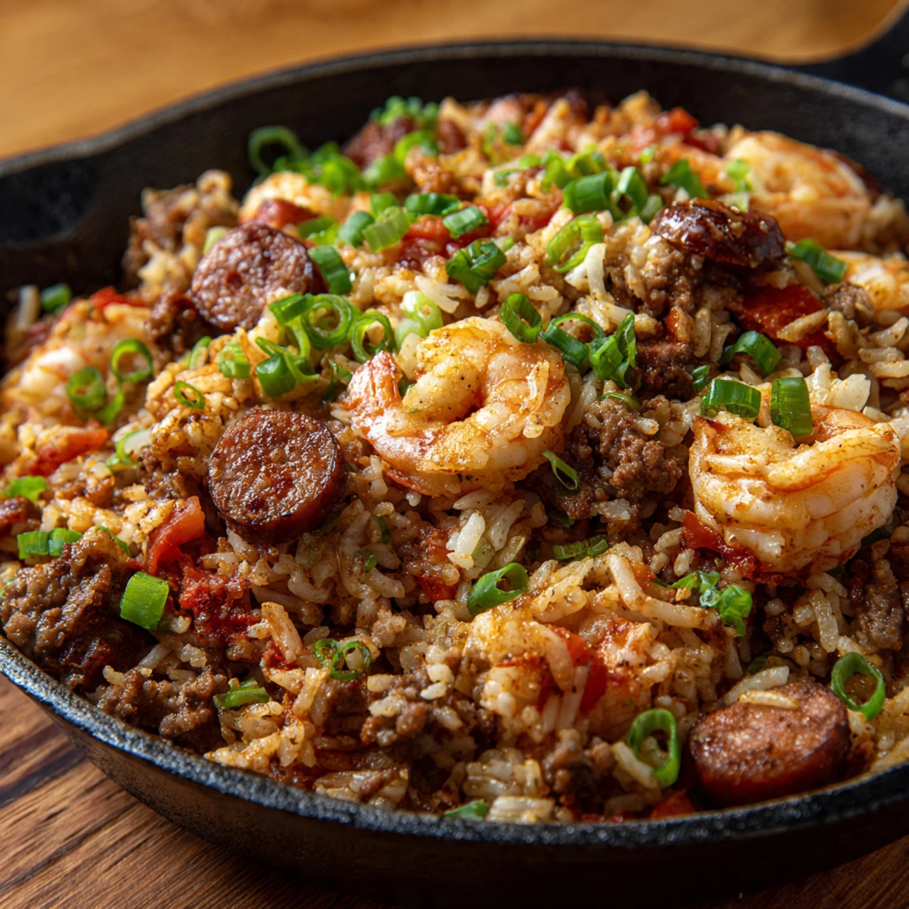 Shrimp Dirty Rice Skillet Shrimp Dirty Rice Skillet