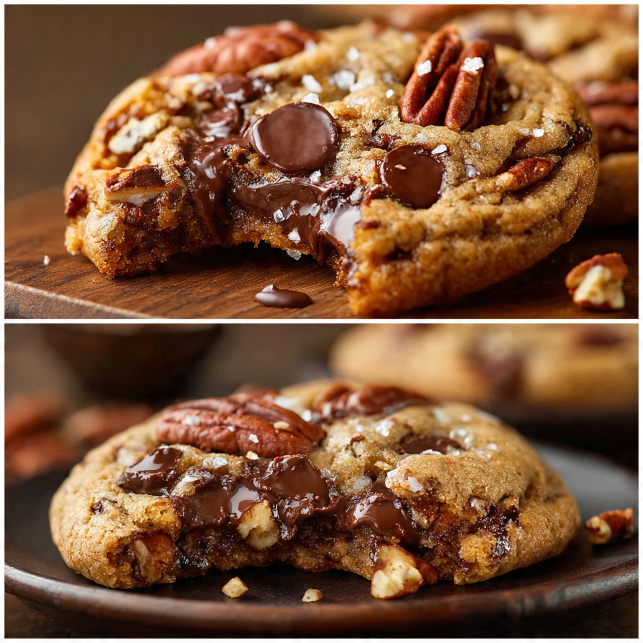 Simple Browned Butter Pecan Chocolate Chip Cookies Browned Butter Pecan Chocolate Chip Cookies