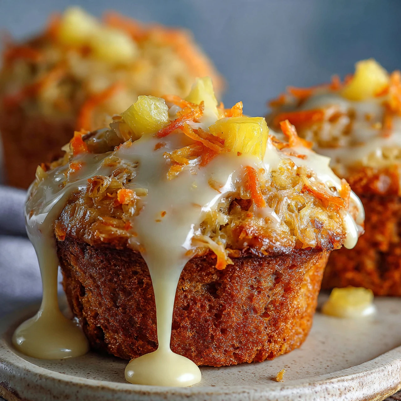Tasty Hawaiian Pineapple Carrot Muffins For A Perfect Snack Tasty Hawaiian Pineapple Carrot Muffins Perfect Snack