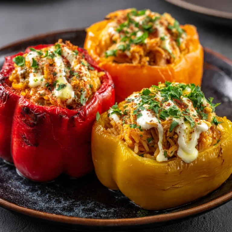 Teriyaki Pineapple Chicken Rice Stuffed Peppers Teriyaki Pineapple Chicken Rice Stuffed Peppers