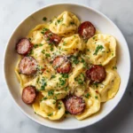 THE BEST Crockpot Pierogi Casserole With Kielbasa Crockpot Pierogi Casserole Kielbasa