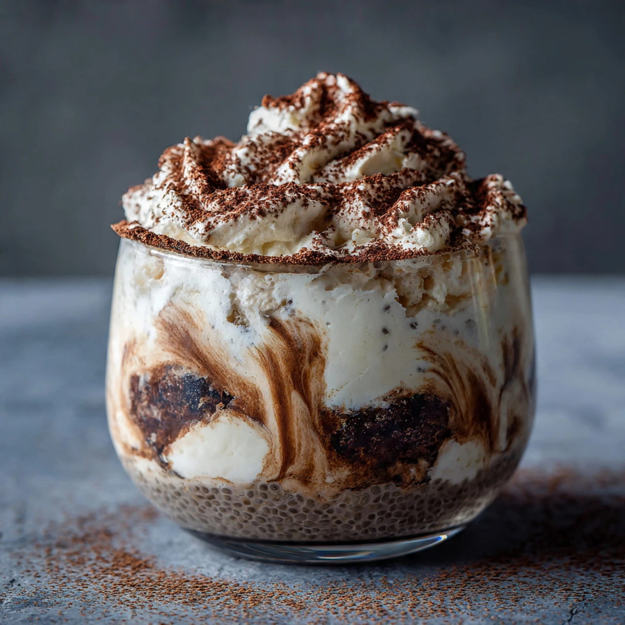 Tiramisu Chia Pudding 30 Grams Of Protein Tiramisu Chia Pudding Grams Protein