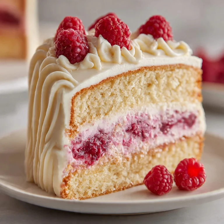 White Chocolate Raspberry Cake White Chocolate Raspberry Cake
