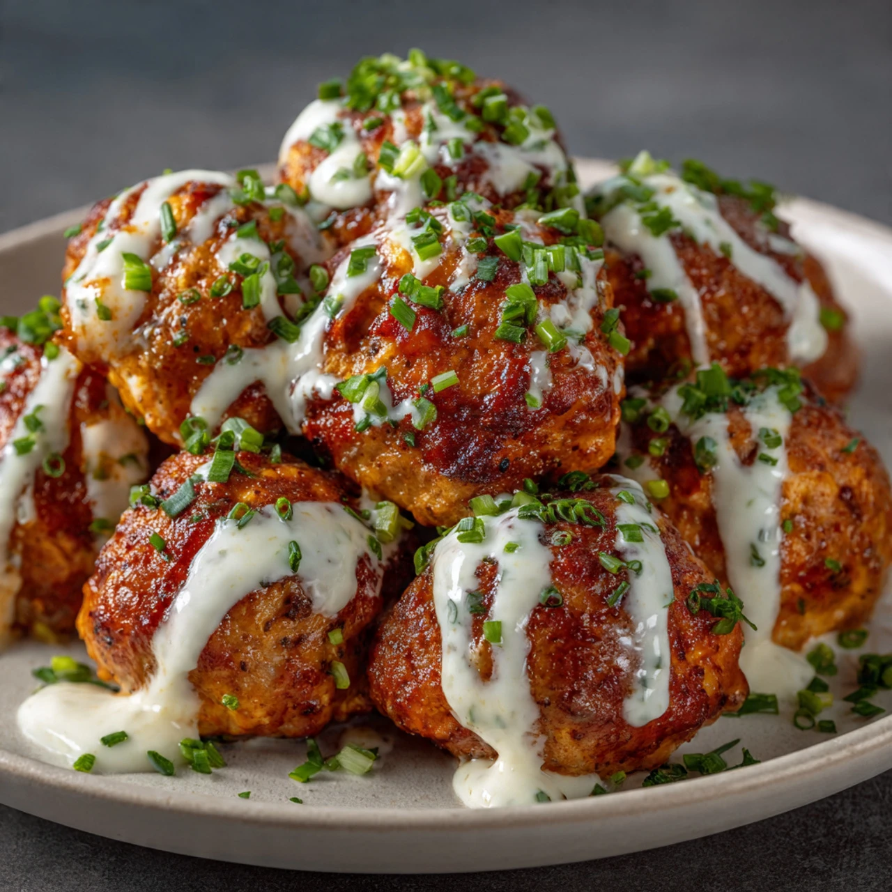 30 Minute Buffalo Chicken Meatballs Minute Buffalo Chicken Meatballs