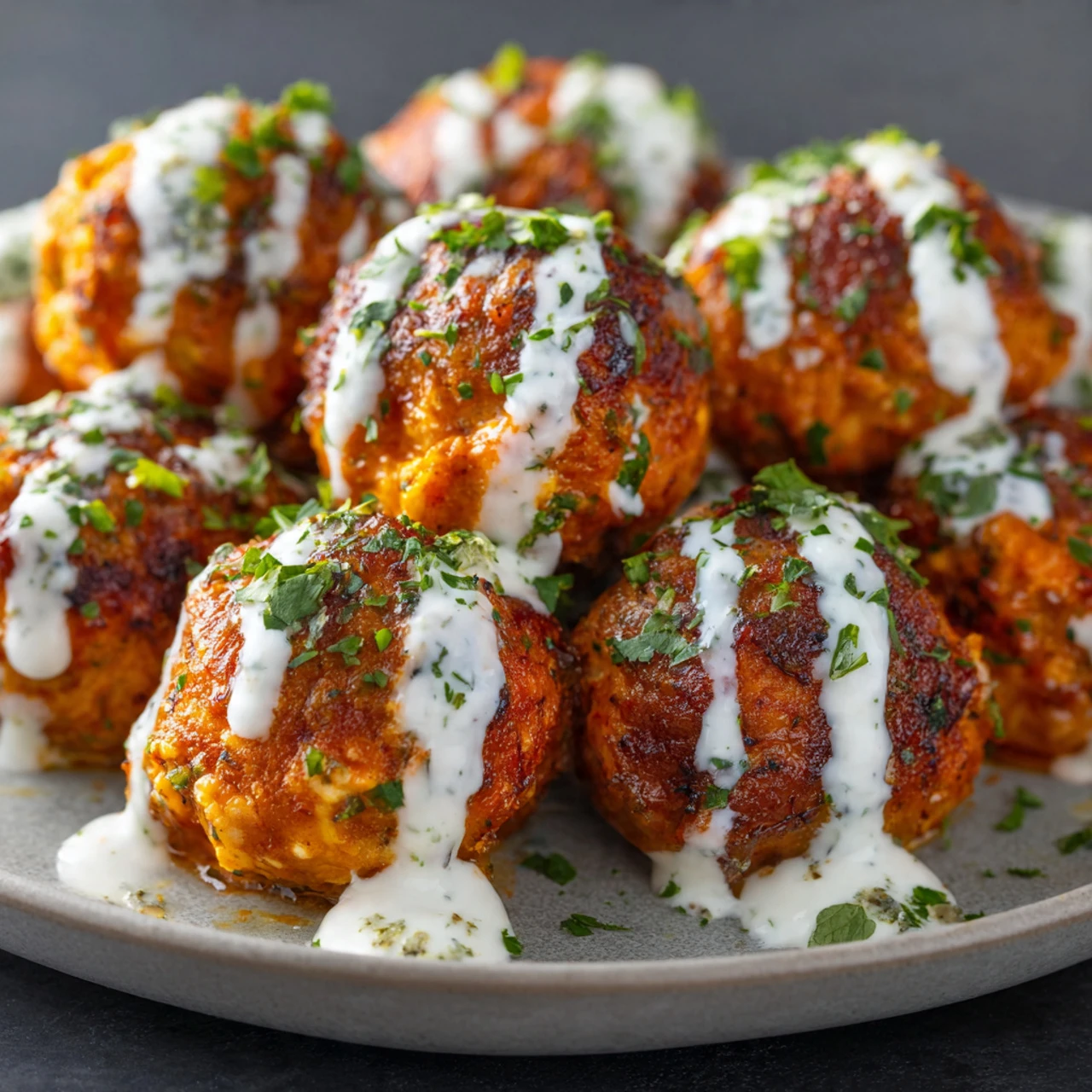 30 Minute Buffalo Chicken Meatballs Minute Buffalo Chicken Meatballs