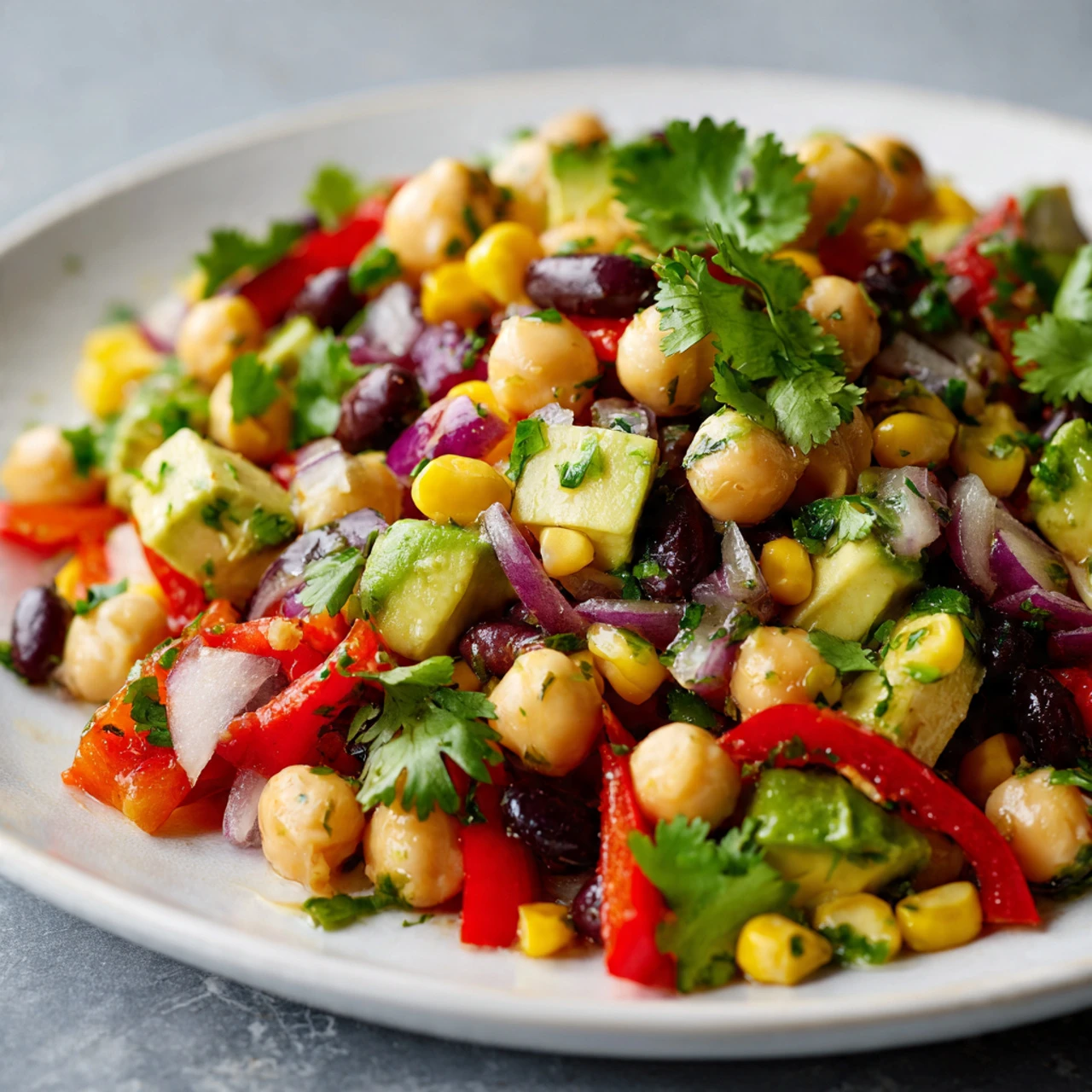 Chili Lime Bean Salad
