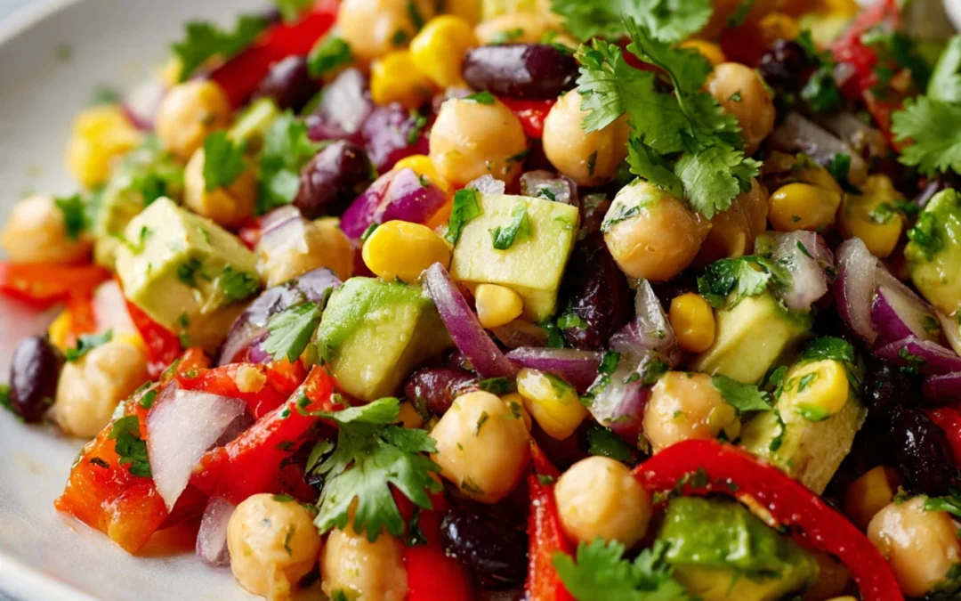 Chili Lime Bean Salad