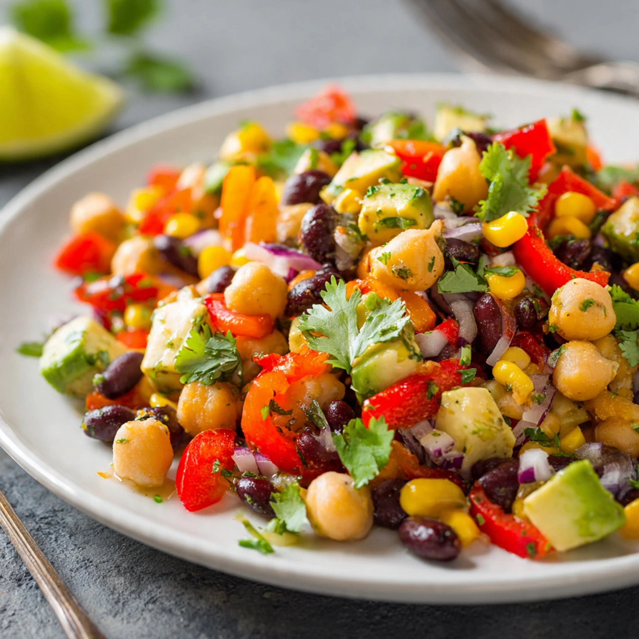 Chili Lime Bean Salad Chili Lime Bean Salad