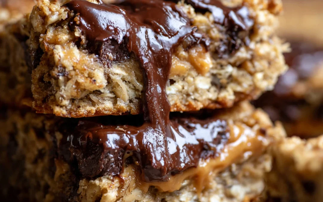 Chocolate Chip Peanut Butter Oatmeal Bars