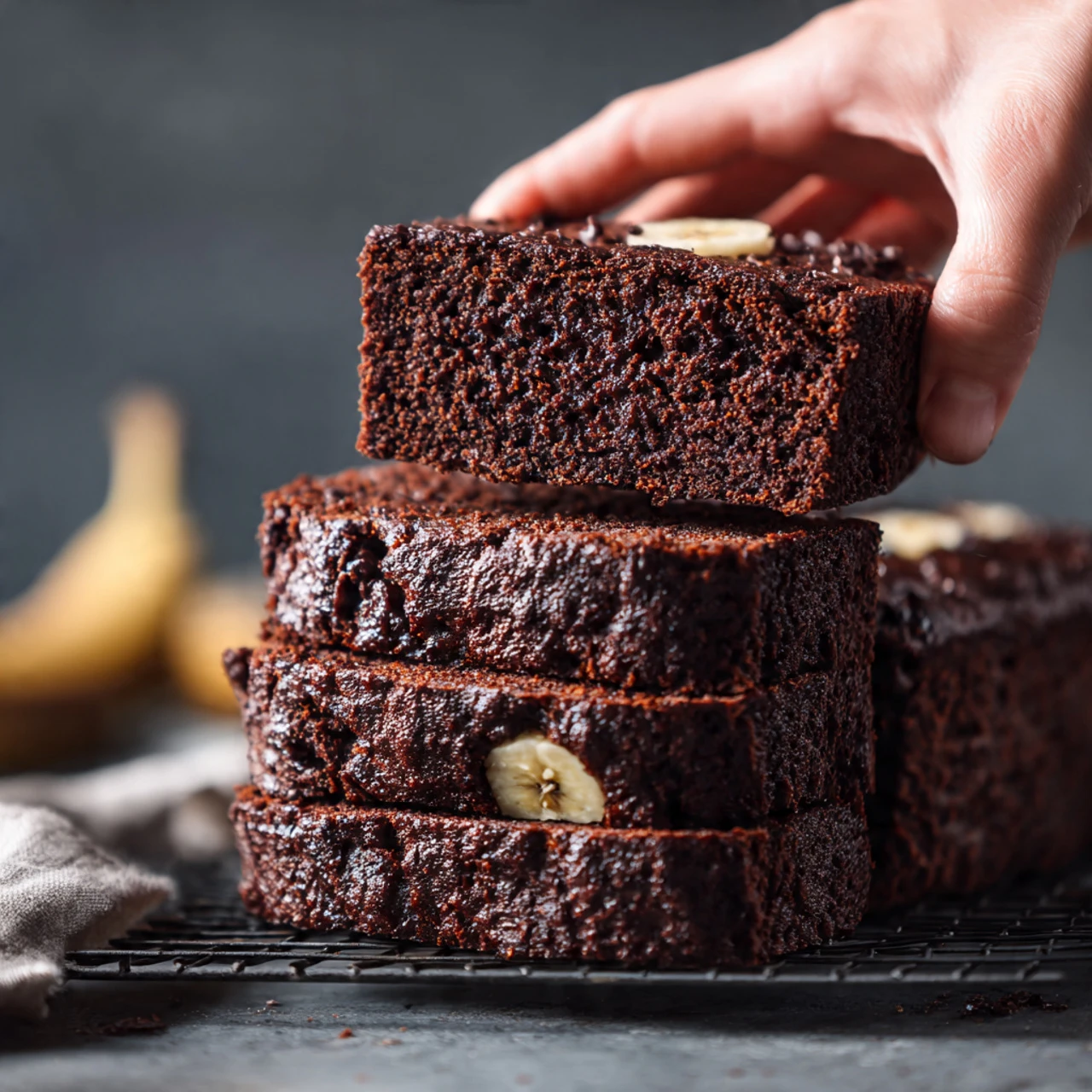 Chocolate Espresso Banana Bread