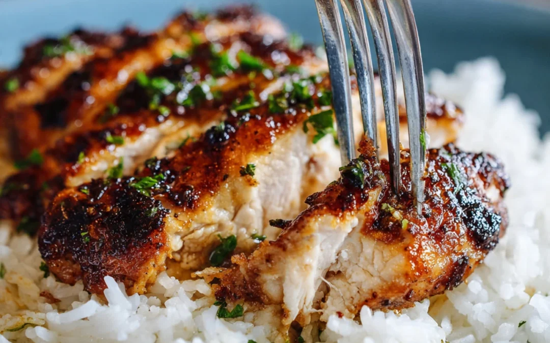 Coconut Chicken with Apricot Sauce