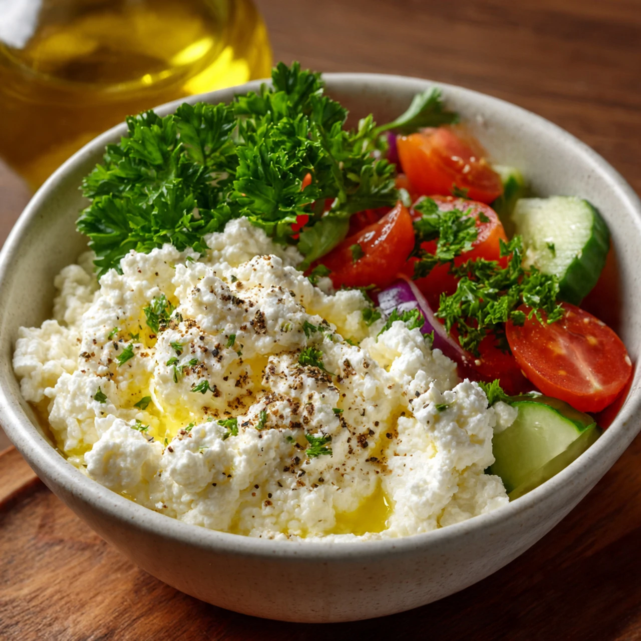 Cottage Cheese And Chickpea Salad Cottage Cheese Chickpea Salad