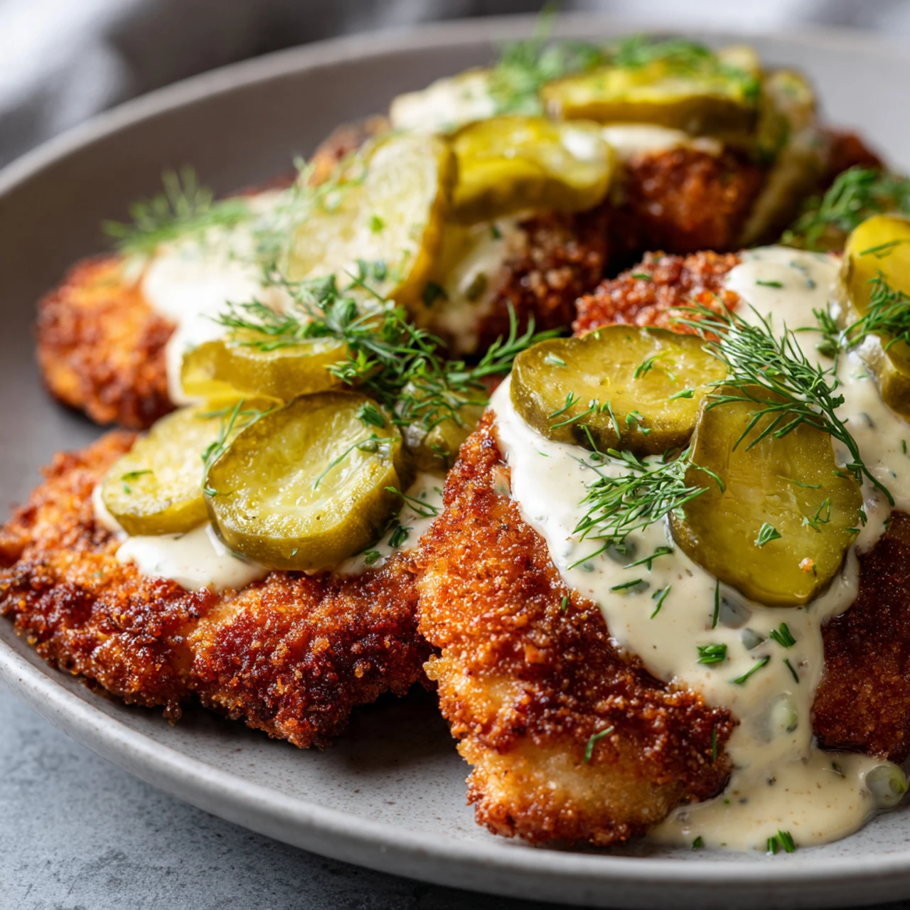 Crunchy Parmesan Chicken With Tangy Dill Pickle Flavor Crunchy Parmesan Chicken Tangy Dill Pickle Flavor