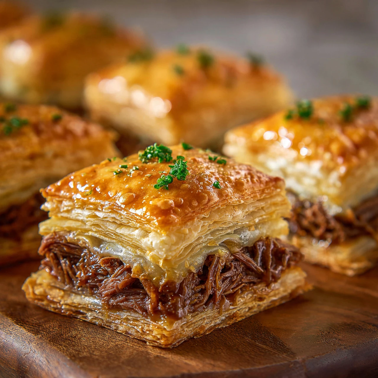 Delicious French Dip Squares Recipe – Easy Party Appetizer Delicious French Dip Squares Recipe Party Appetizer