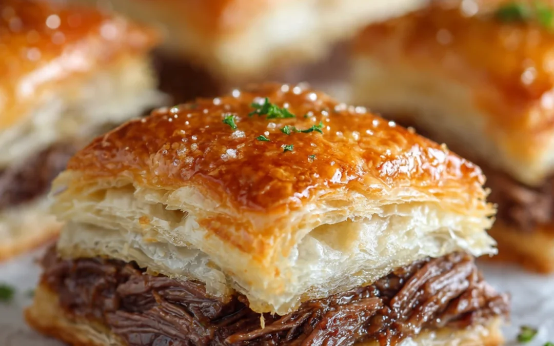 Delicious French Dip Squares Recipe – Easy Party Appetizer